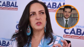 María Fernanda Cabal le salió