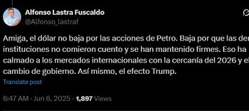 El comentario ambiguo de Margarita