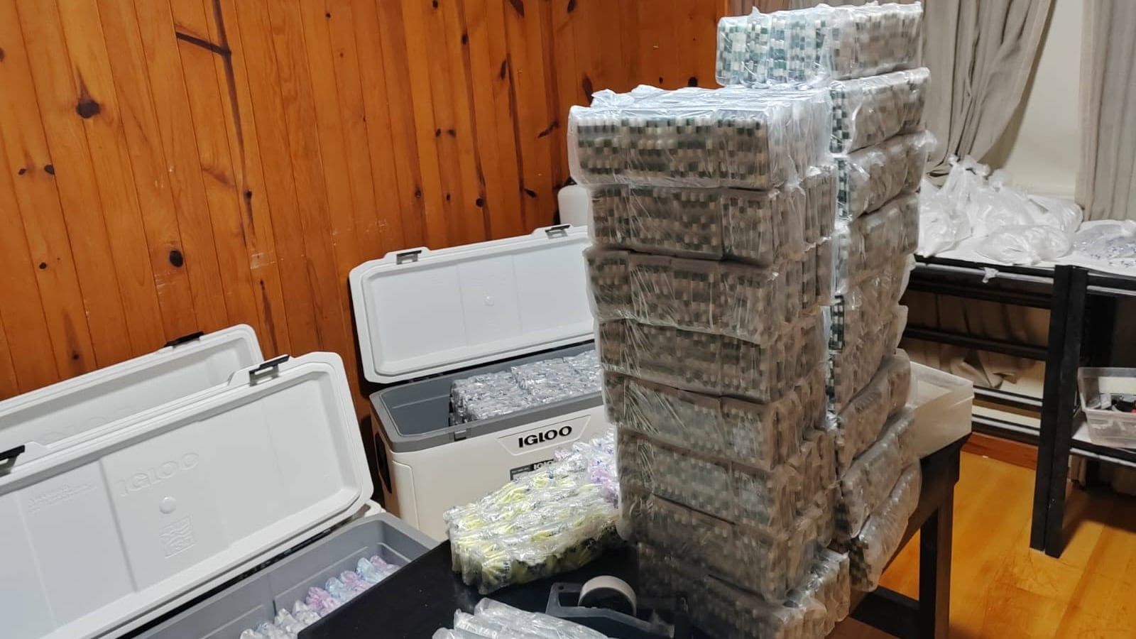 El Ministerio Público y la PNC desmantelan un presunto narcolaboratorio tras siete allanamientos en Guatemala (Foto cortesía PNC)