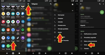 Cambiar tamaño de texto en