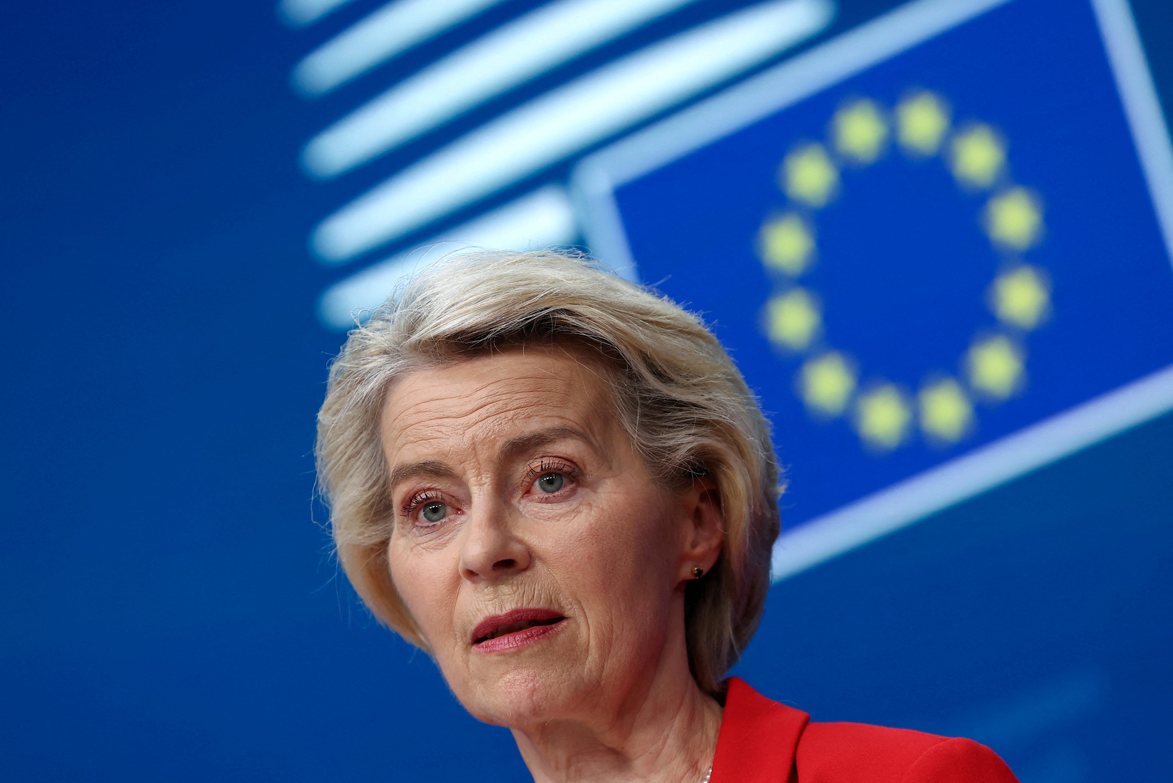 Ursula von der Leyen (REUTERS/Yves Herman/File Photo)