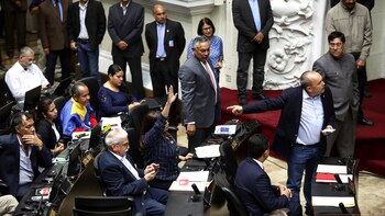 Los diputados del chavismo, en