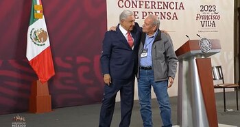 López Obrador y Abel Reynoso.