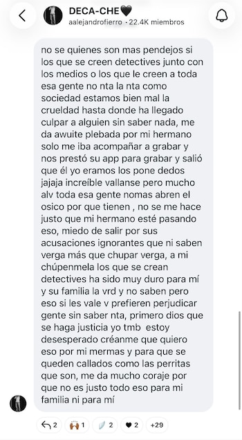 Alejandro Fierro, el influencer que vio morir a César Gastélum, habla