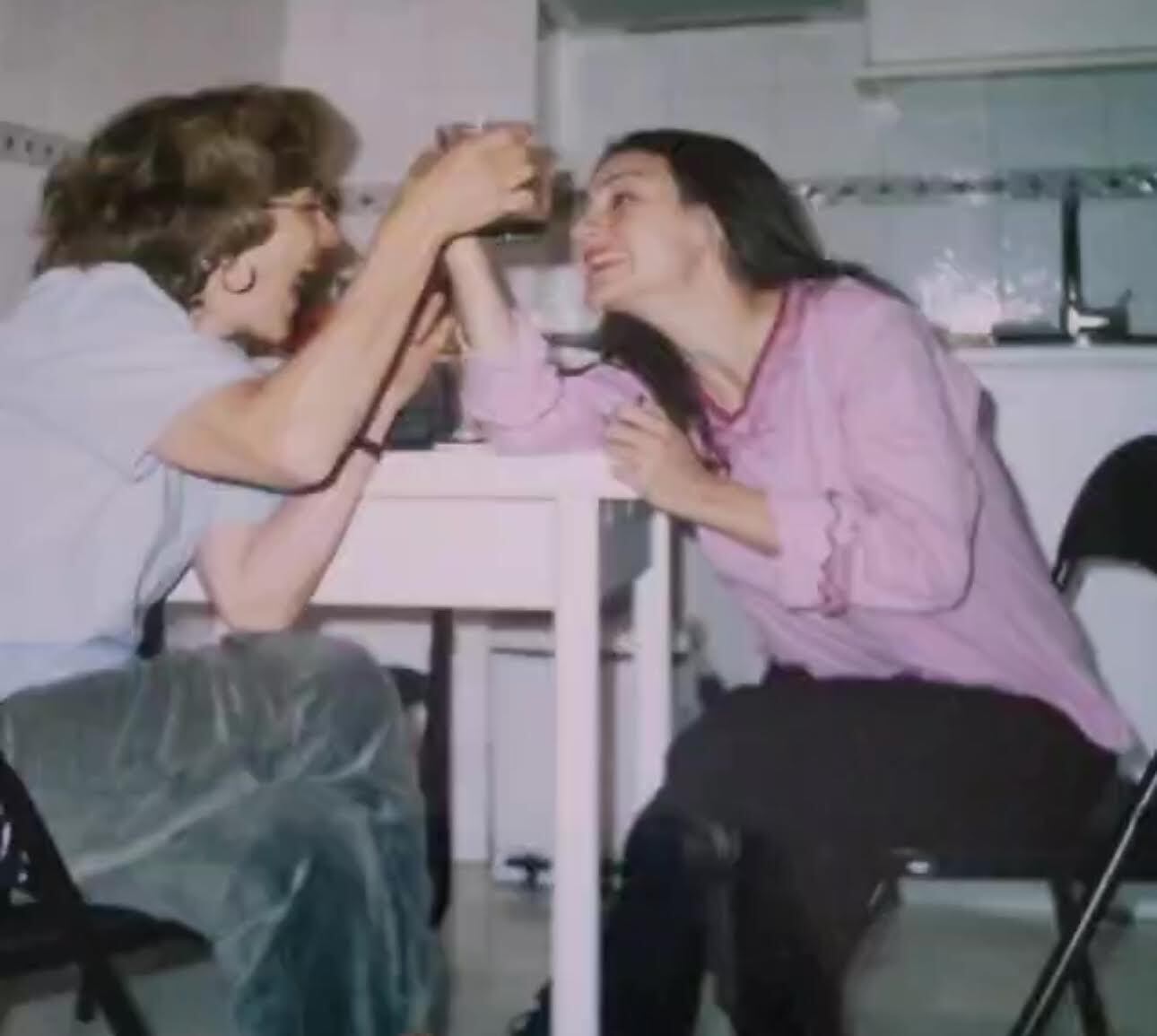 Eleonora Wexler y Cristina, su madre