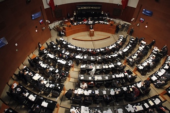 Senado alista periodo extraordinario con reforma judicial y soberanía nacional en el centro del debate. Imagen de archivo. EFE/Sáshenka Gutiérrez