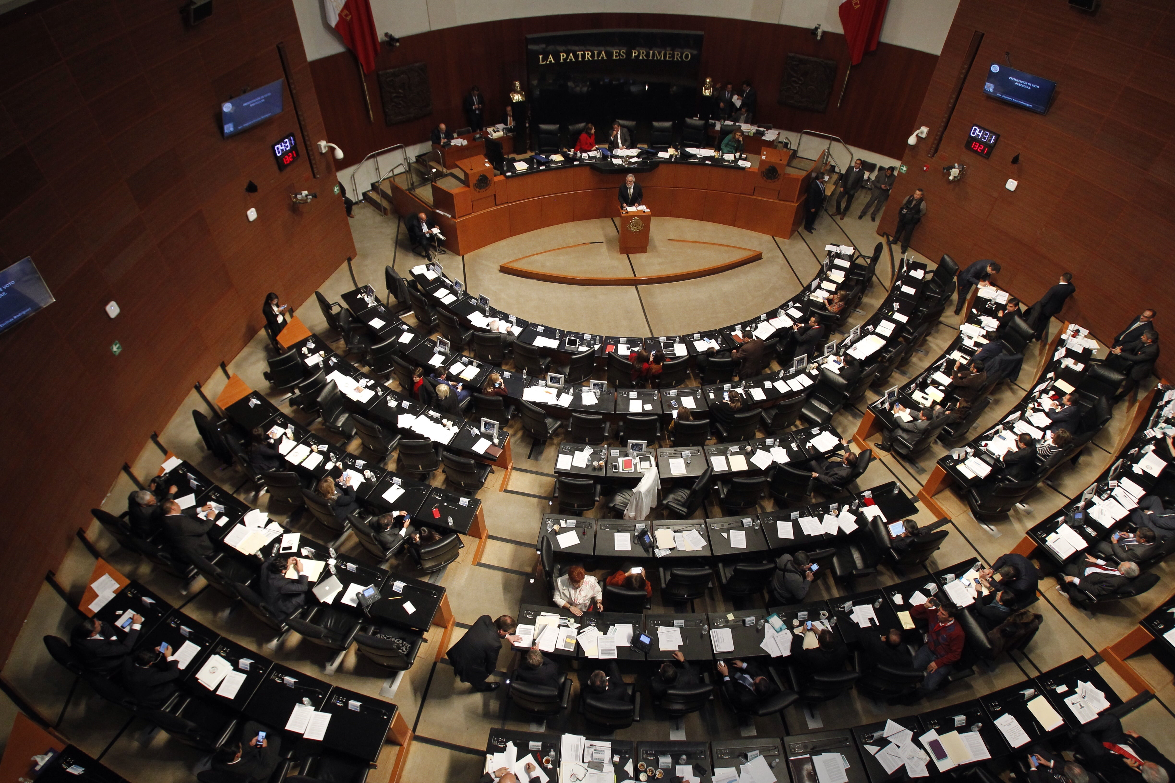 La Comisión Permanente del Congreso de la Unión continúa sesionando en medio de cuestionamientos por la ausencia de algunos de sus integrantes. EFE/Sáshenka Gutiérrez
