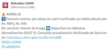 Estado actual de las diversas líneas de la red de transporte terrestre capitalino.