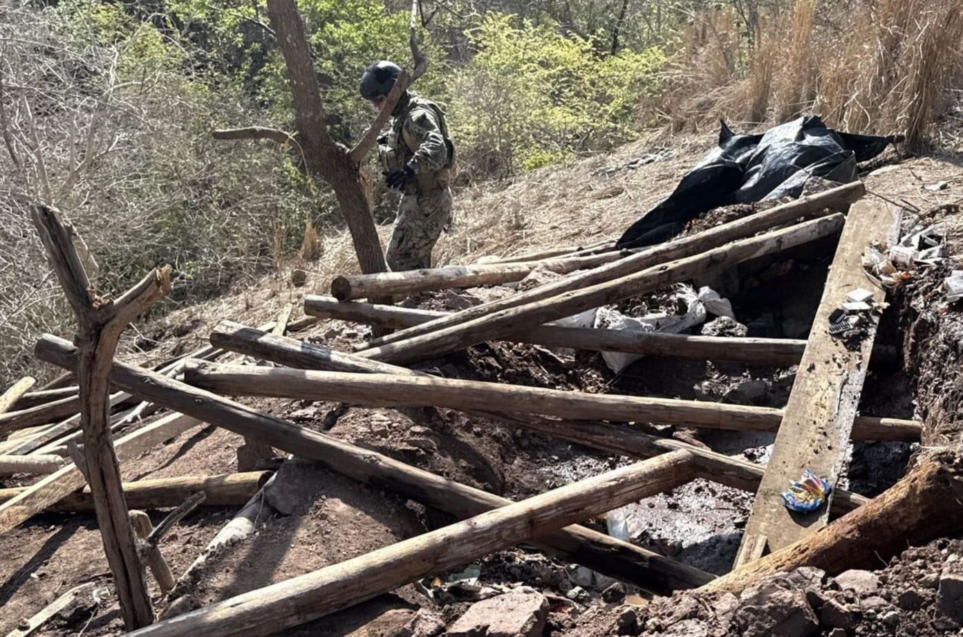 Los campamentos fueron deshabilitados (SSP Sinaloa)