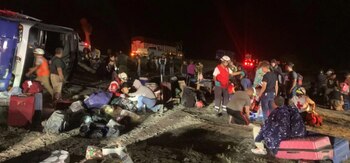 Varios heridos fueron trasladados a