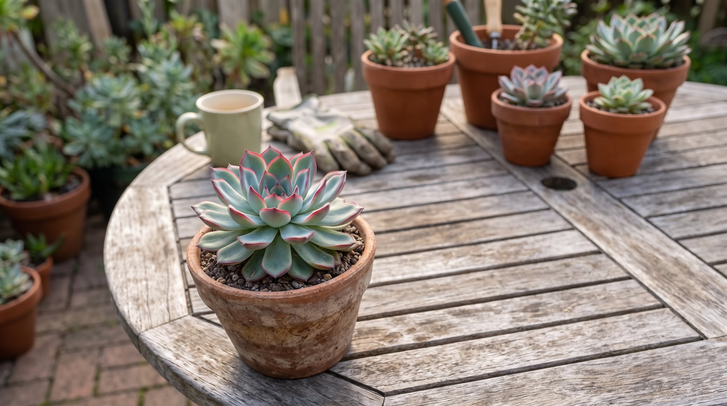 Las echeverias requieren una ventana luminosa, temperaturas templadas y protección frente al encharcamiento. (Imagen Ilustrativa Infobae)