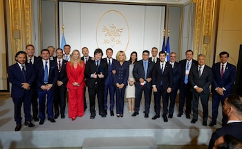 Argentina Week París Milei Macron empresarios gobernadores