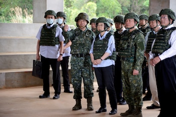 La presidente de Taiwán, Tsai