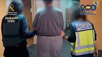 Uno de los detenidos (Guardia