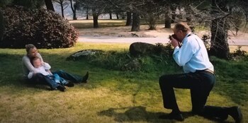 Juan Carlos I, fotografiando a