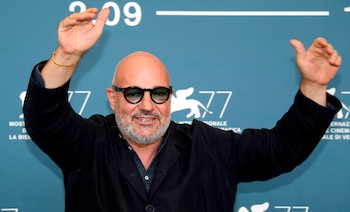 El director italiano Gianfranco Rosi en la �ltima edici�n del Festival de Venecia. EFE/EPA/CLAUDIO ONORATI/Archivo