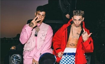 Los traperos argentinos Duki y