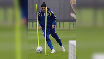 Leandro Paredes volvió a entrenarse en Boca