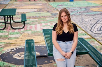 Lucy Goetz, estudiante de Concord