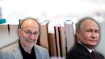 Boris Akunin y Vladimir Putin