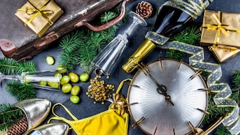 Uvas y lentejas, el origen