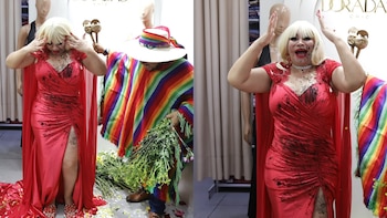Incidente puso en riesgo el vestido de Susy Díaz para su viaje a España: se manchó durante baño de florecimmiento