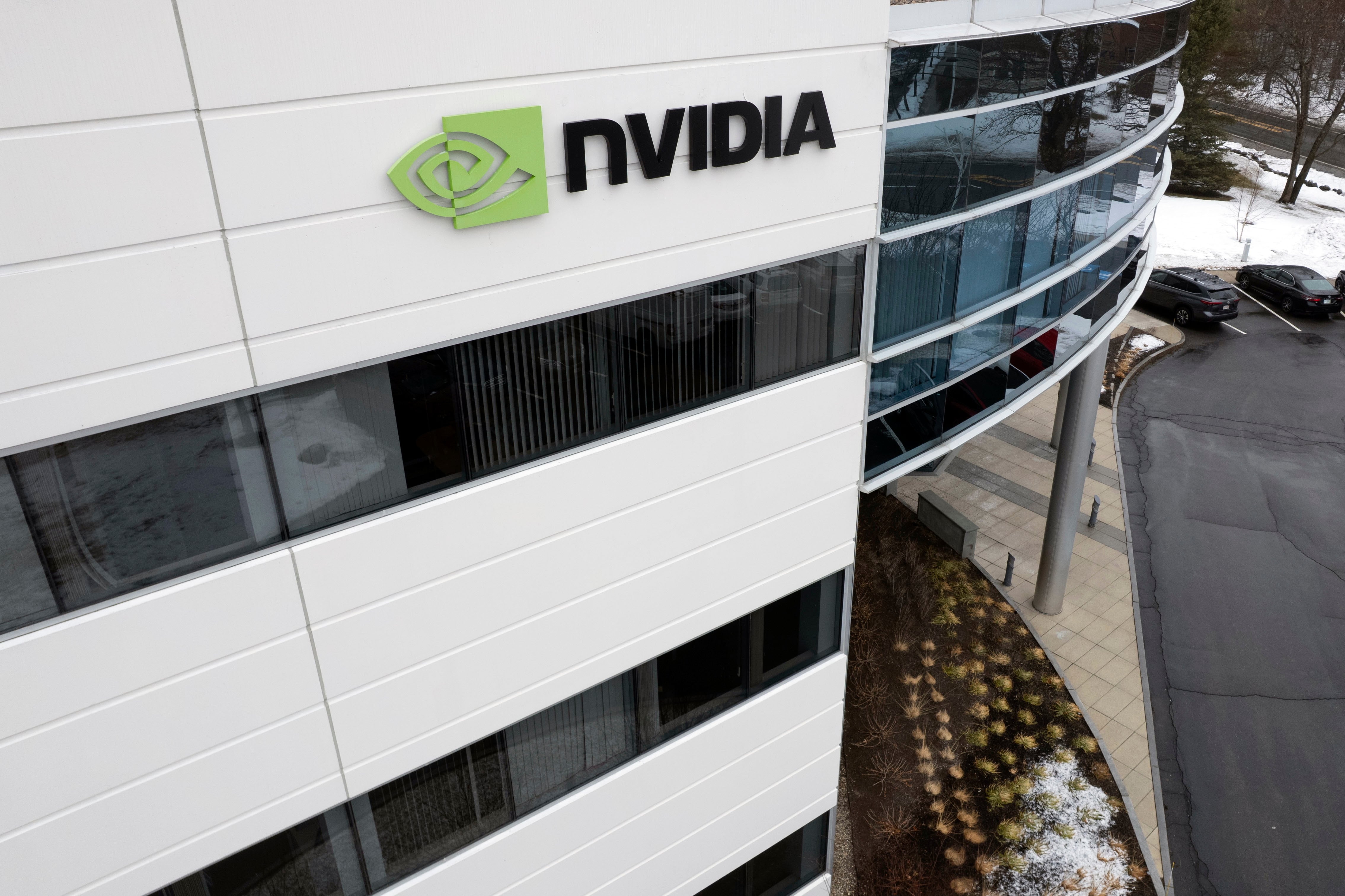 NVIDIA alcanzó 4.130 puntos en la comparación con base 100 en 2019 (EFE)