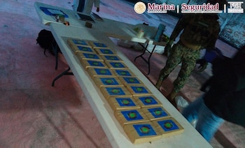 Asegura marina 834 kilos de cocaína en Chiapas: se evitó que 1.66 millones de dosis llegaran a las calles, informó Harfuch. Crédito: Semar