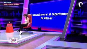 (El valor de la verdad)