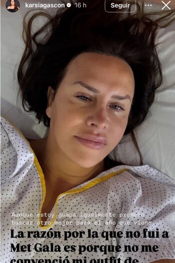 La actriz evita detalles sobre