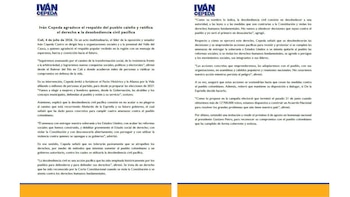 Iván Cepeda convocó a fortalecer el Pacto Histórico y rechazó medidas del nuevo gobierno de Abelardo de la Espriella - crédito @IvanCepedaCast/X