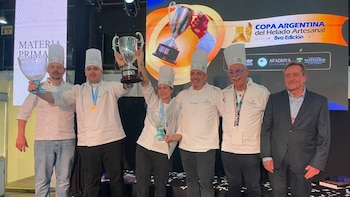 El talento y la innovación del helado artesanal argentino se reflejaron en la octava edición de la Copa Nacional