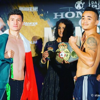 Kina Malpartida durante un evento