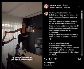 Mariana Vasiuc afirmó que se