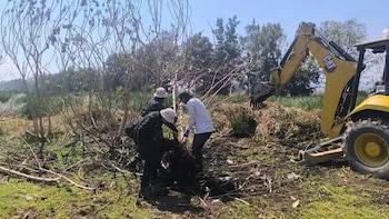 Localizan más de 200 restos humanos en los límites entre Tláhuac y Chalco