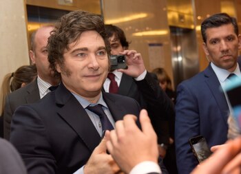 Javier Milei en la Conferencia