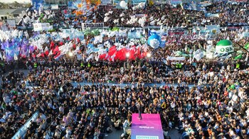 El peronismo hizo una demostración