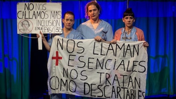 Las enfermeras de "La paciencia"