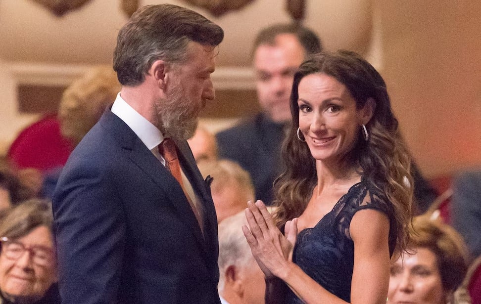 Telma Ortiz y Robert Gavin Bonnar en una imagen de archivo. (Europa Press)