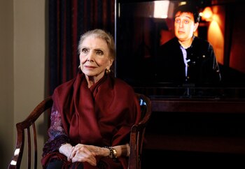 La cantante María Dolores Pradera.