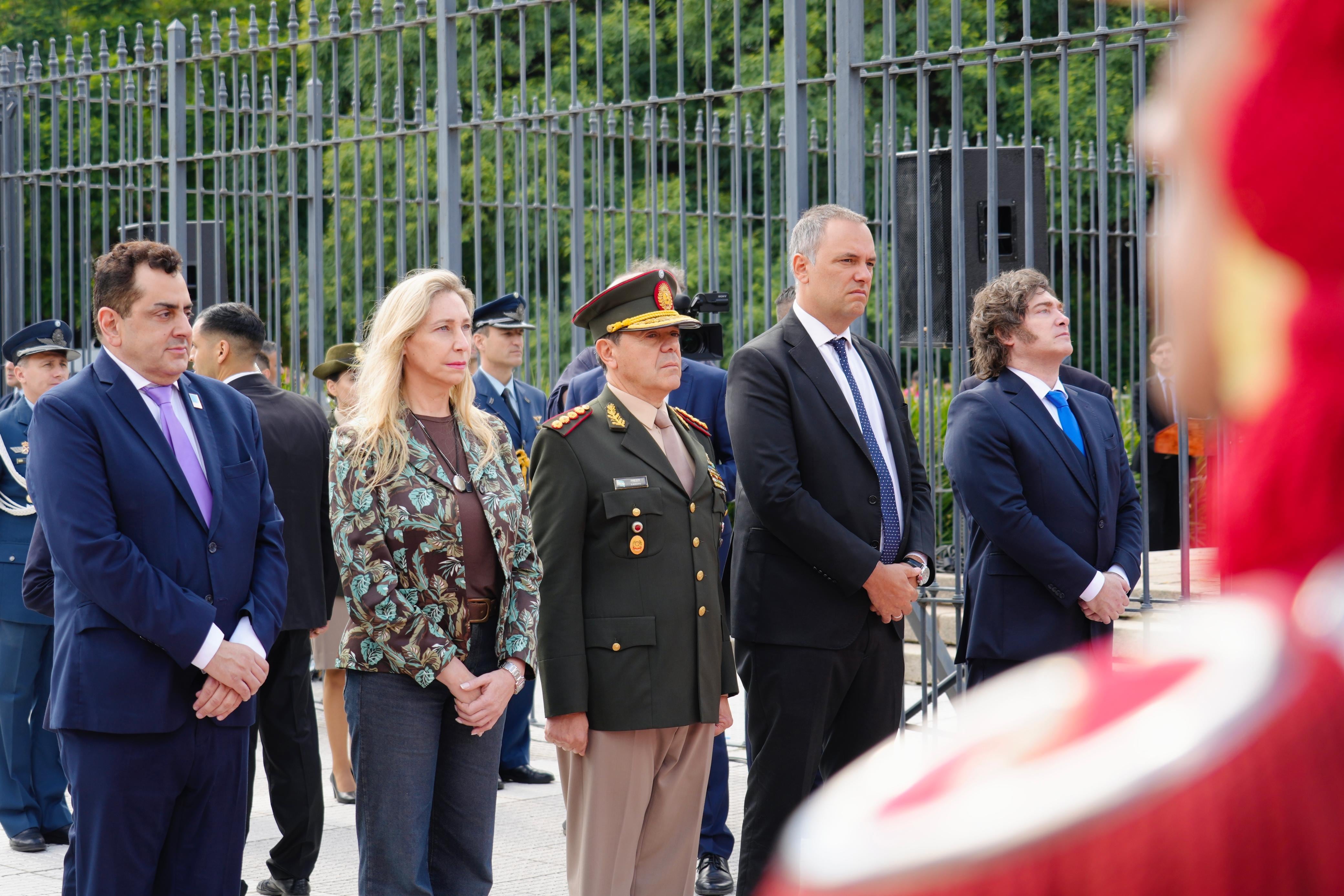 También participaron Karina Milei, Manuel Adorn, Carlos Presti y Leonardo Cifelli