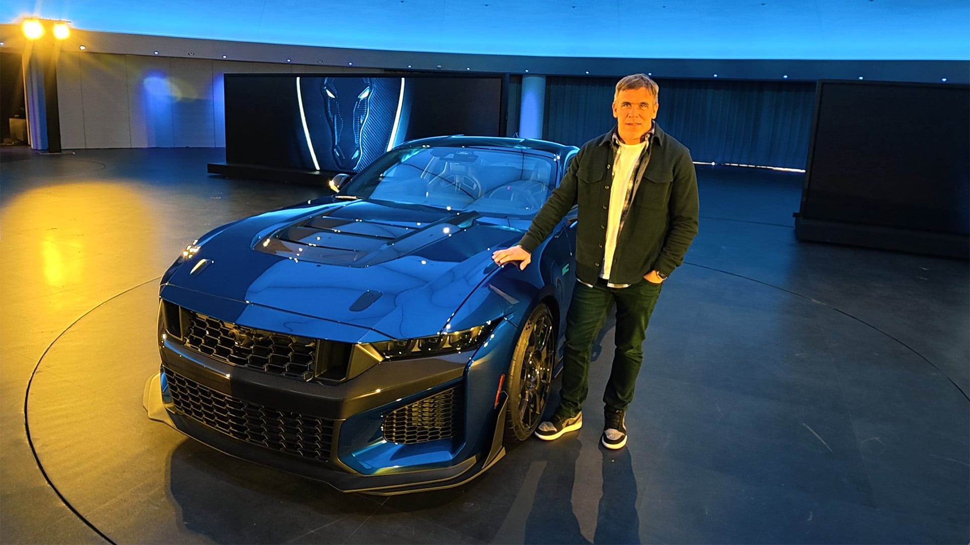 El presidente de Ford Argentina habló con Infobae en Detroit, algunos minutos después de presentar el nuevo Mustang Dark Horse SC