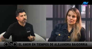 Alejandra Baigorria responde a las críticas y niega que controle a Said Palao: “No me enamoraría de un muñeco”. Captura: Día D.