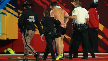 Los agentes de seguridad lograron