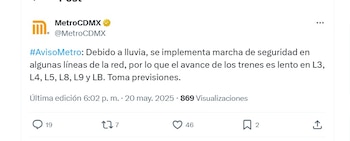 (X/ @MetroCDMX)