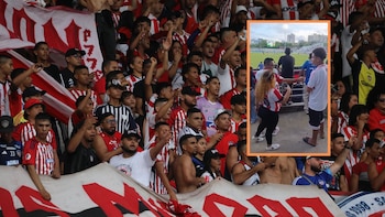 Mujer que humilló a un hincha de Junior menor de edad por usar chanclas en el estadio de Barranquilla, pidió disculpas: “Nunca fue mi intención”