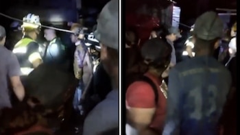 Dos mineros mueren atrapados tras