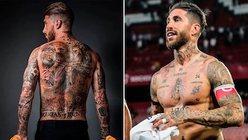 Más de cuarenta tatuajes recorren