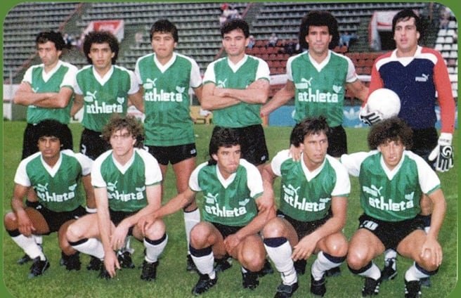 Equipo de Deportivo Armenio que fue la sensación del torneo, saliendo campeón varias fechas antes y con un extenso invicto