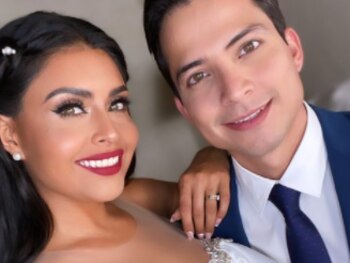 Kristal Silva y Luis Ángel